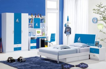  兒童房家具擺放技巧，如何選購（效果圖）
